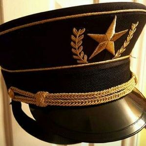 Black Captains Hat