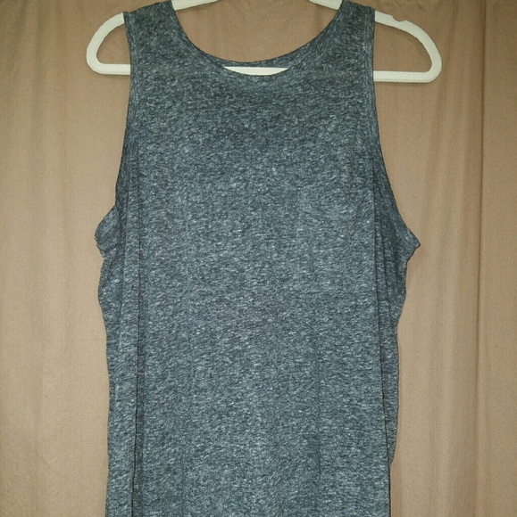 Old navy short sleeve gray tank top