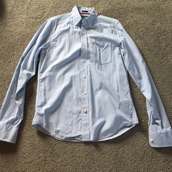 Abercrombie and Fitch long sleeve button up medium