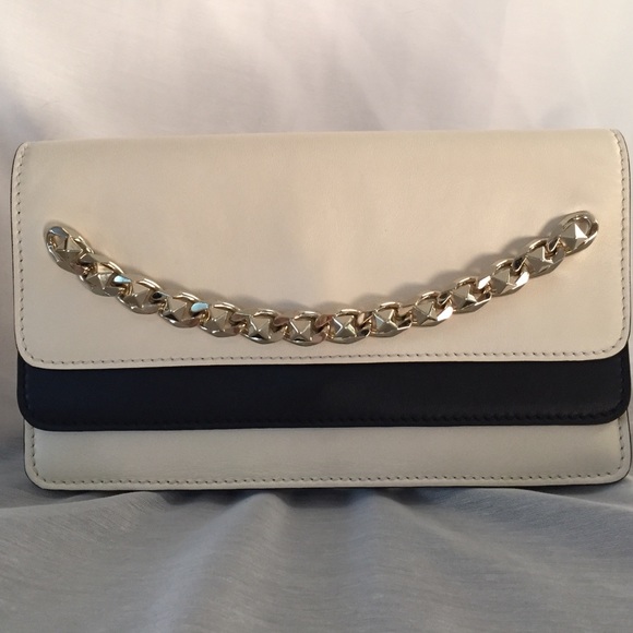 FOR SALE - Valentino Runway bi-colored clutch