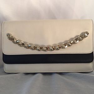 FOR SALE - Valentino Runway bi-colored clutch