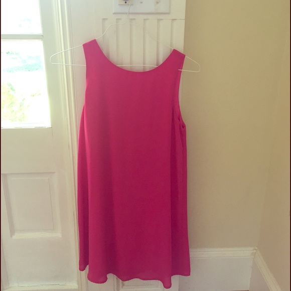Pink bow tie dress NWT