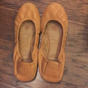 Tory Burch Tan Flats