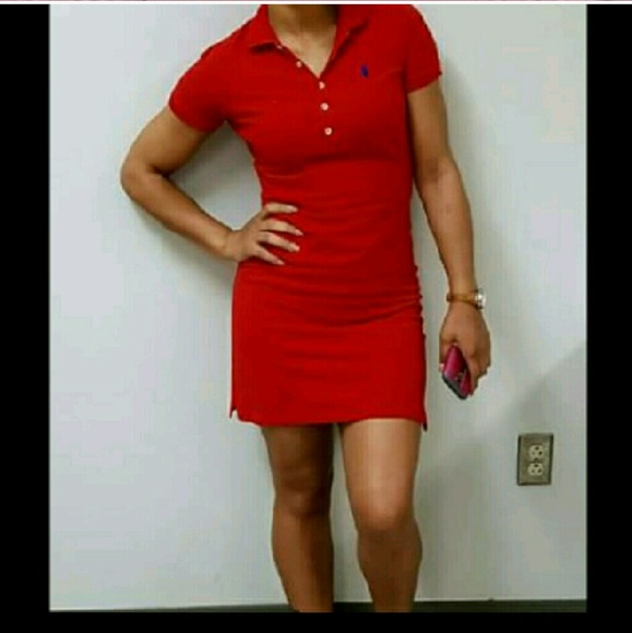 Red Polo Dress