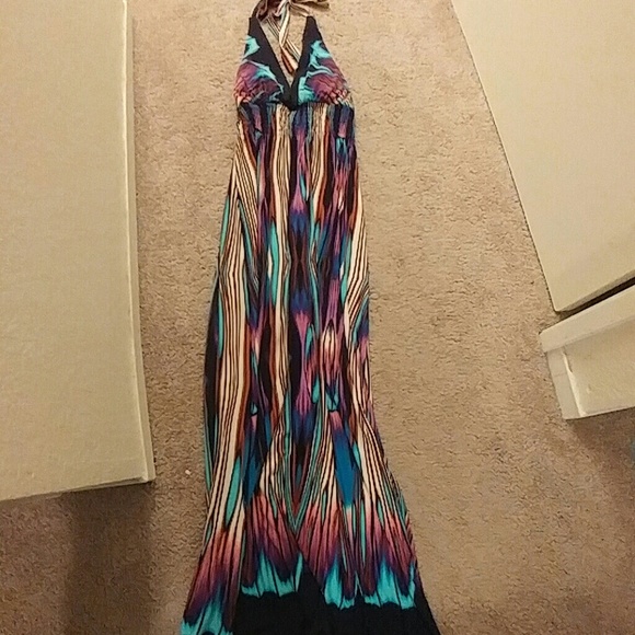 Peacock dress