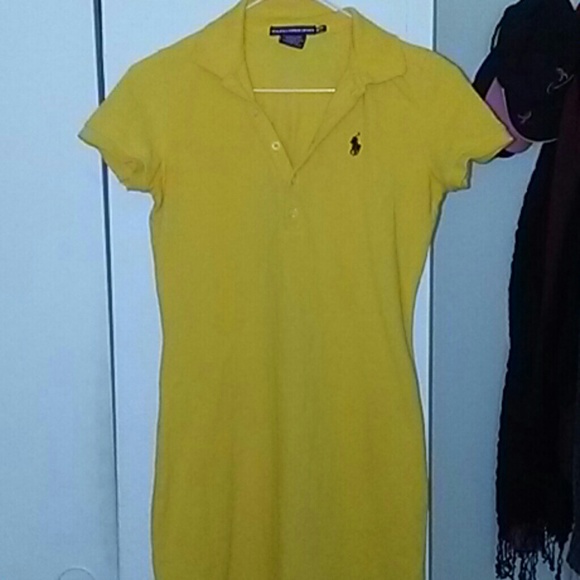 Yellow Polo Dress
