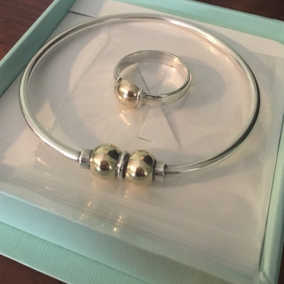 Authentic Cape Cod gold and silver ring