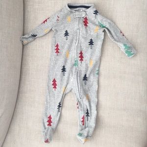 Baby gap winter sleep/play footie pjs