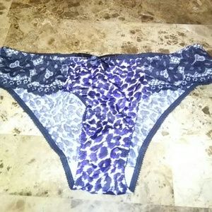 Victoria Secret white and blue underwear