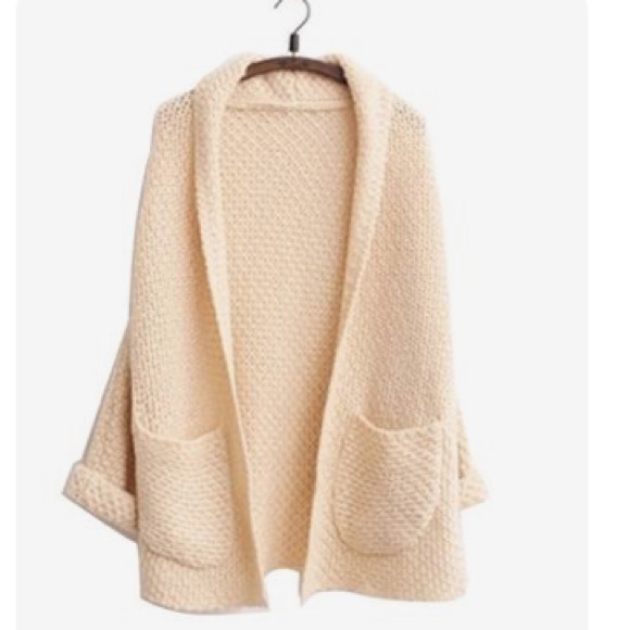 Pinterest cream cardigan