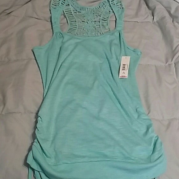 Crochet back tank top