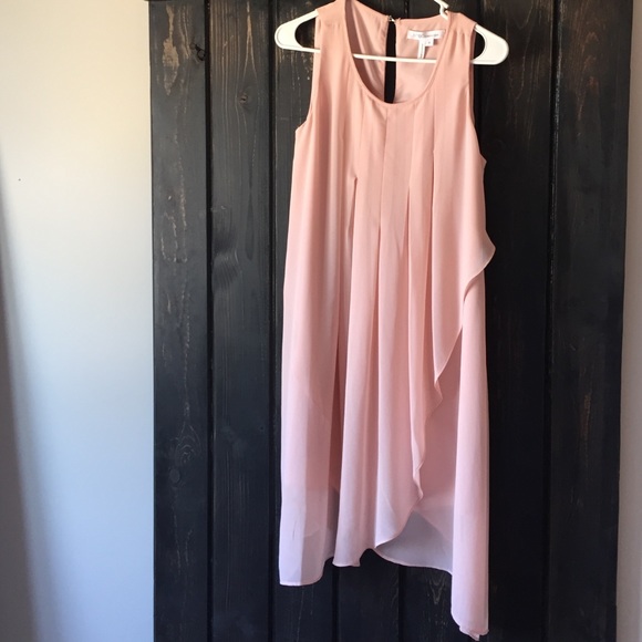 NEW! BCBG Pink chiffon dress- brand new
