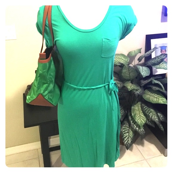 🔴Clearance🔴Old Navy- Green Belted Dress- Final✂️