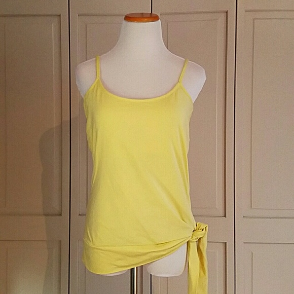 FILA Yellow Workout Top