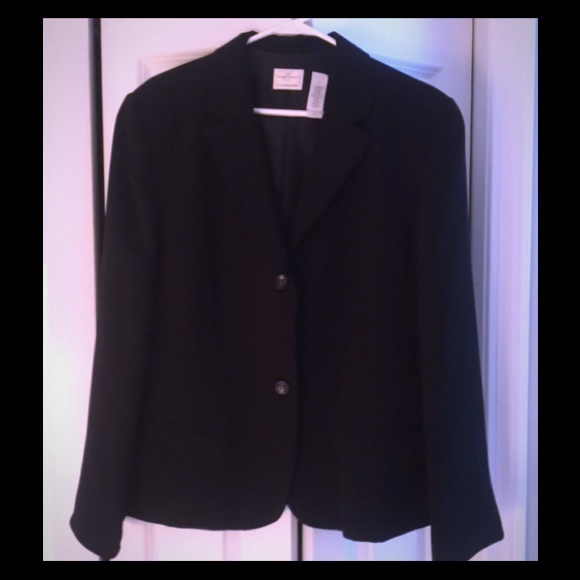 Black blazer, Liz Claiborne, size 16
