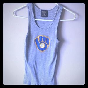 Brewers Ball in Glove Tank Top