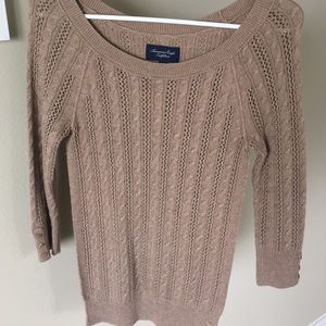 Scoop neck sweater