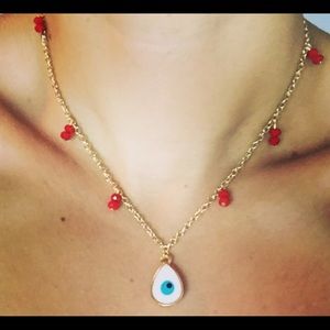 Evil eye necklace
