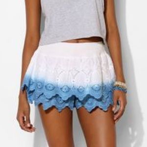 Ombre Lace Shorts