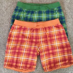 💥Casual 2 For 1 Sale!💥 Arizona Plaid Knit Shorts