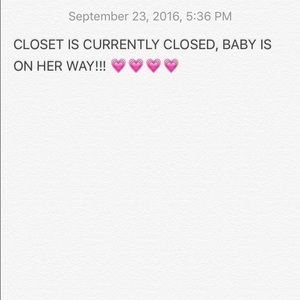 CLOSET IS CLOSED ❗️❗️