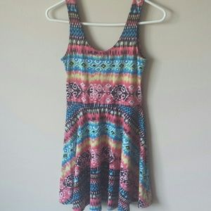 Wet Seal Multi Colored Dress