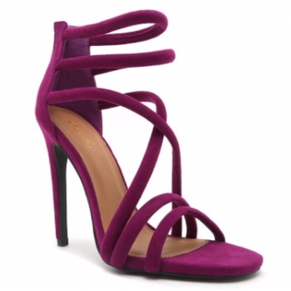 Cross Strap Heel