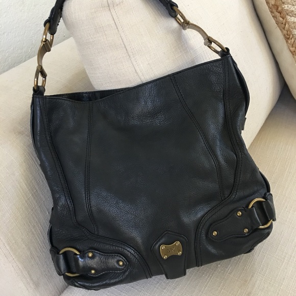 Michael Kors Black Leather Bag