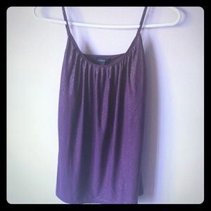 Express Shimmer Tank Top