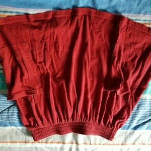 American apparel jersey pocket skirt