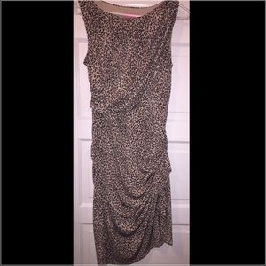 Betsy Johnson cheetah dress