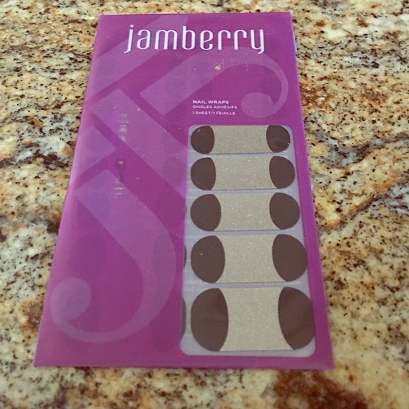 Jamberry ✨Little Black Dress Mid✨ Nail Wraps