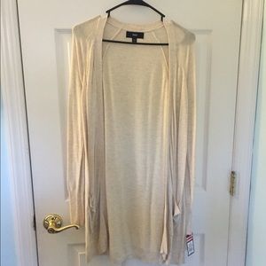 Cream cardigan