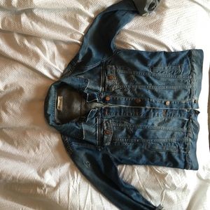Madewell distressed denim jacket