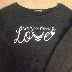 Air Force Long Sleeve Sweater