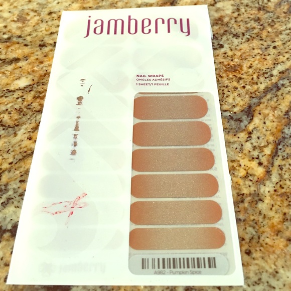 Jamberry 🎄Pumpkin Spice🎄 Nail Wraps