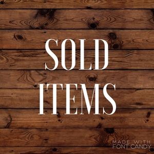 Sold Items!