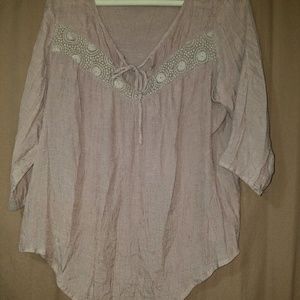 Maria Gabrielle peasant top