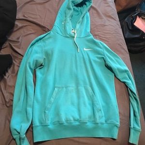 Blue Nike hoodie