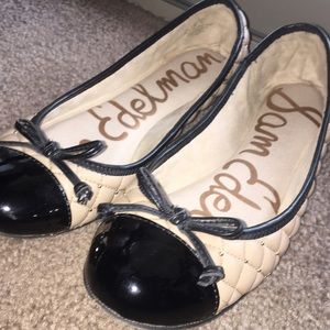 Sam Edelman Calypso two tone beaded ballet flats