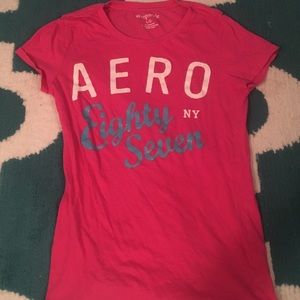 Pink Aeropostale shirt