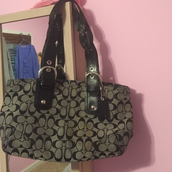 Gently used Coach handbag