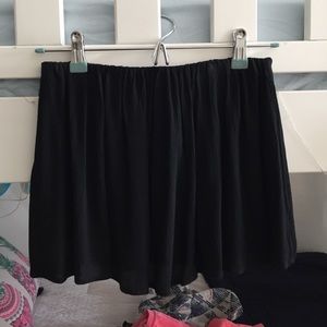 Tobi Black Strapless Top