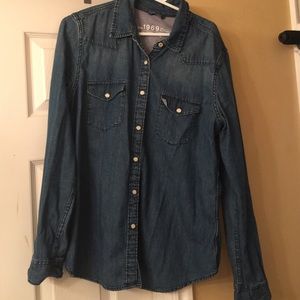 GAP denim top