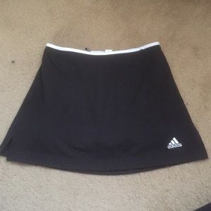 Large Black Adidas Skort