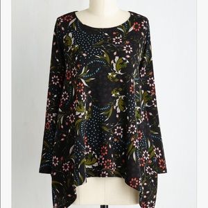 Modcloth Floral Sweater
