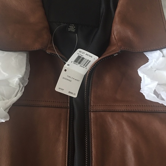 Coach York Leather Jacket - Picture 4 of 4