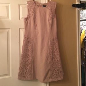 Creme tank dress