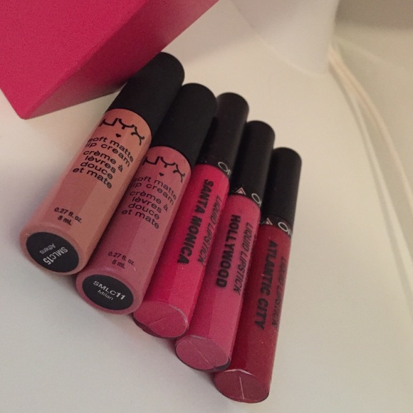 5 Matte Lipsticks for $15