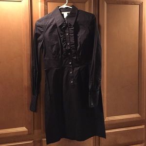 DVF Dark Navy Dress
